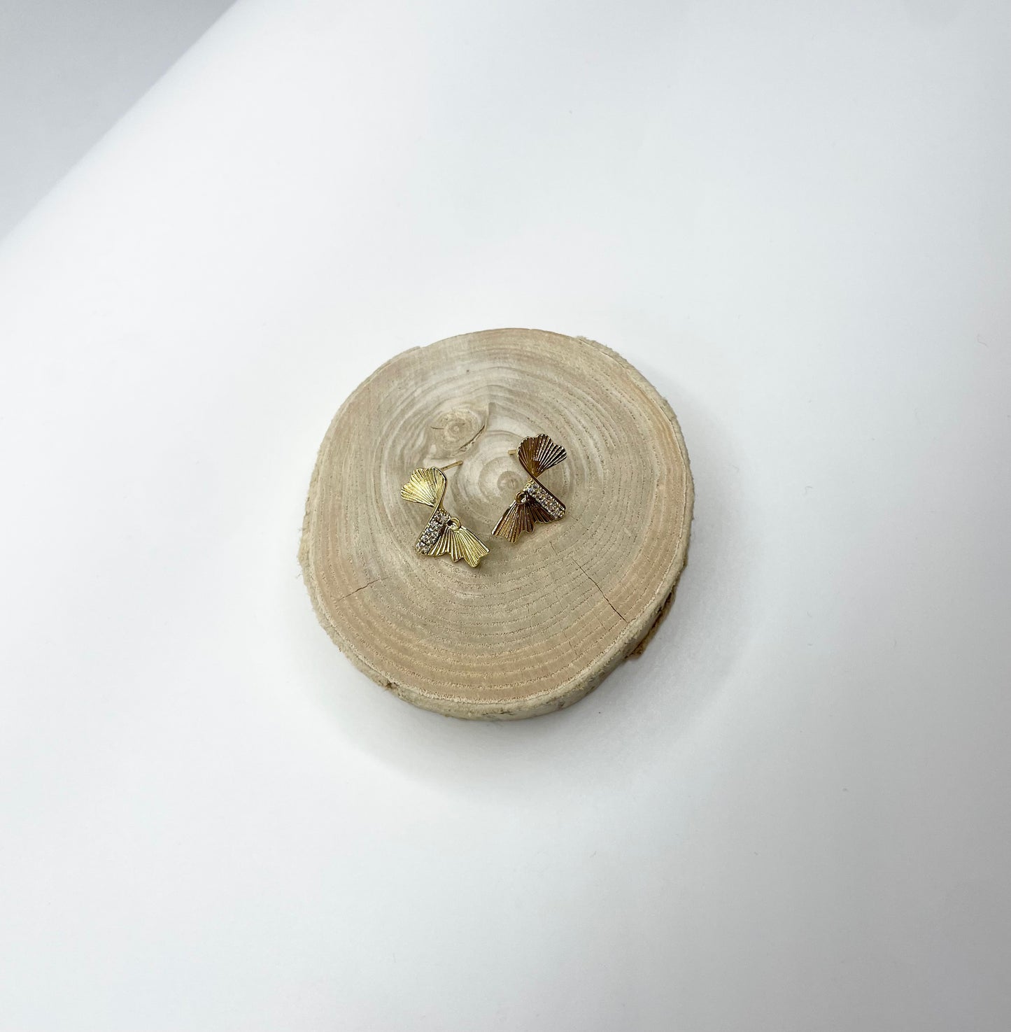 BOUCLE D’OREILLE GINKGO