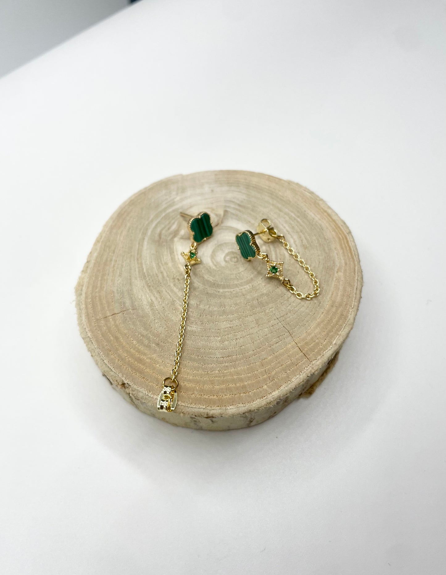 BOUCLE D’OREILLE TREFLE