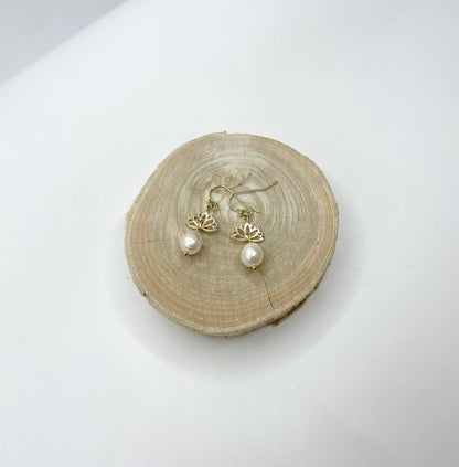 BOUCLE D’OREILLE LOTUS