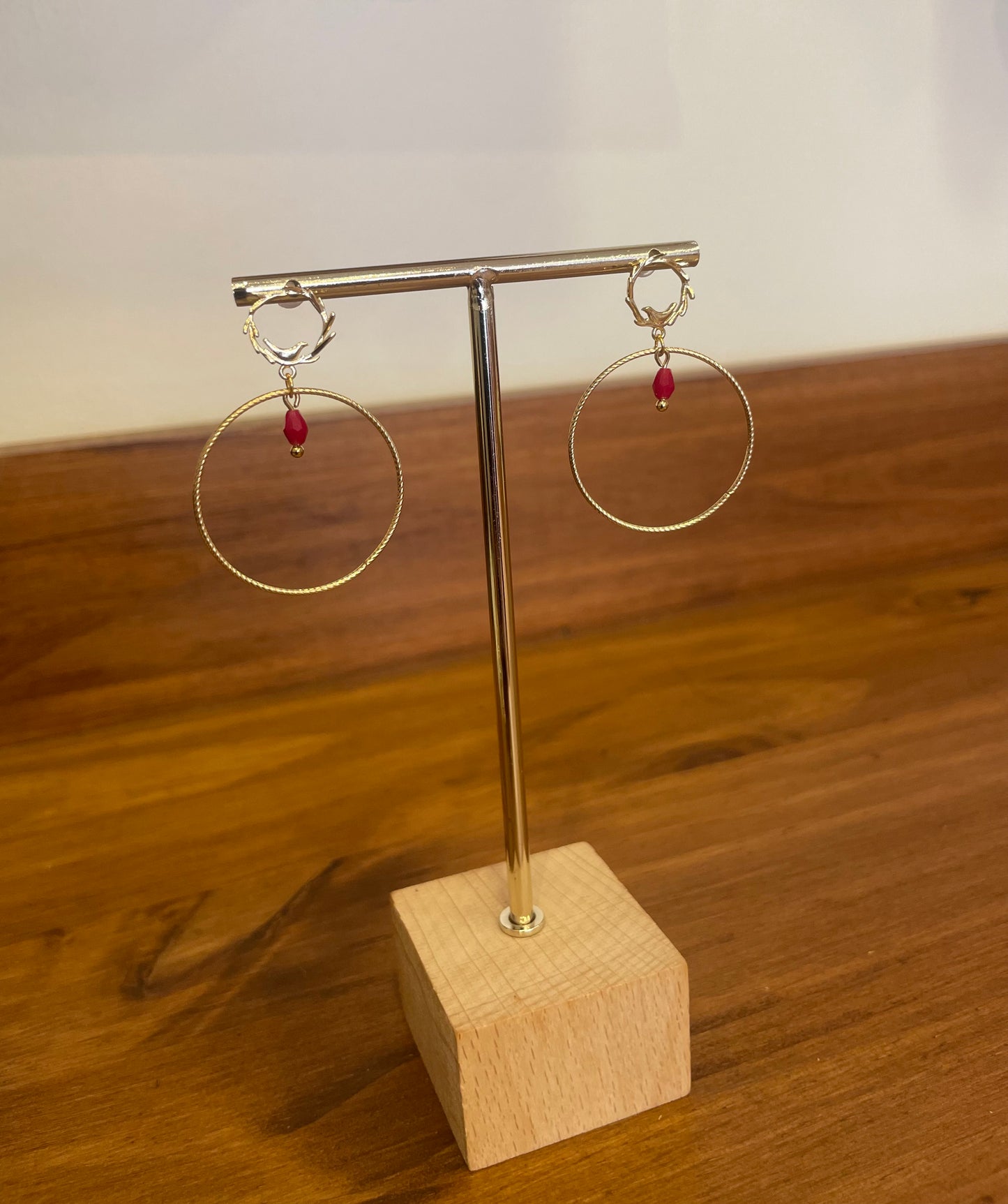 BOUCLE D’OREILLE OISEAUX