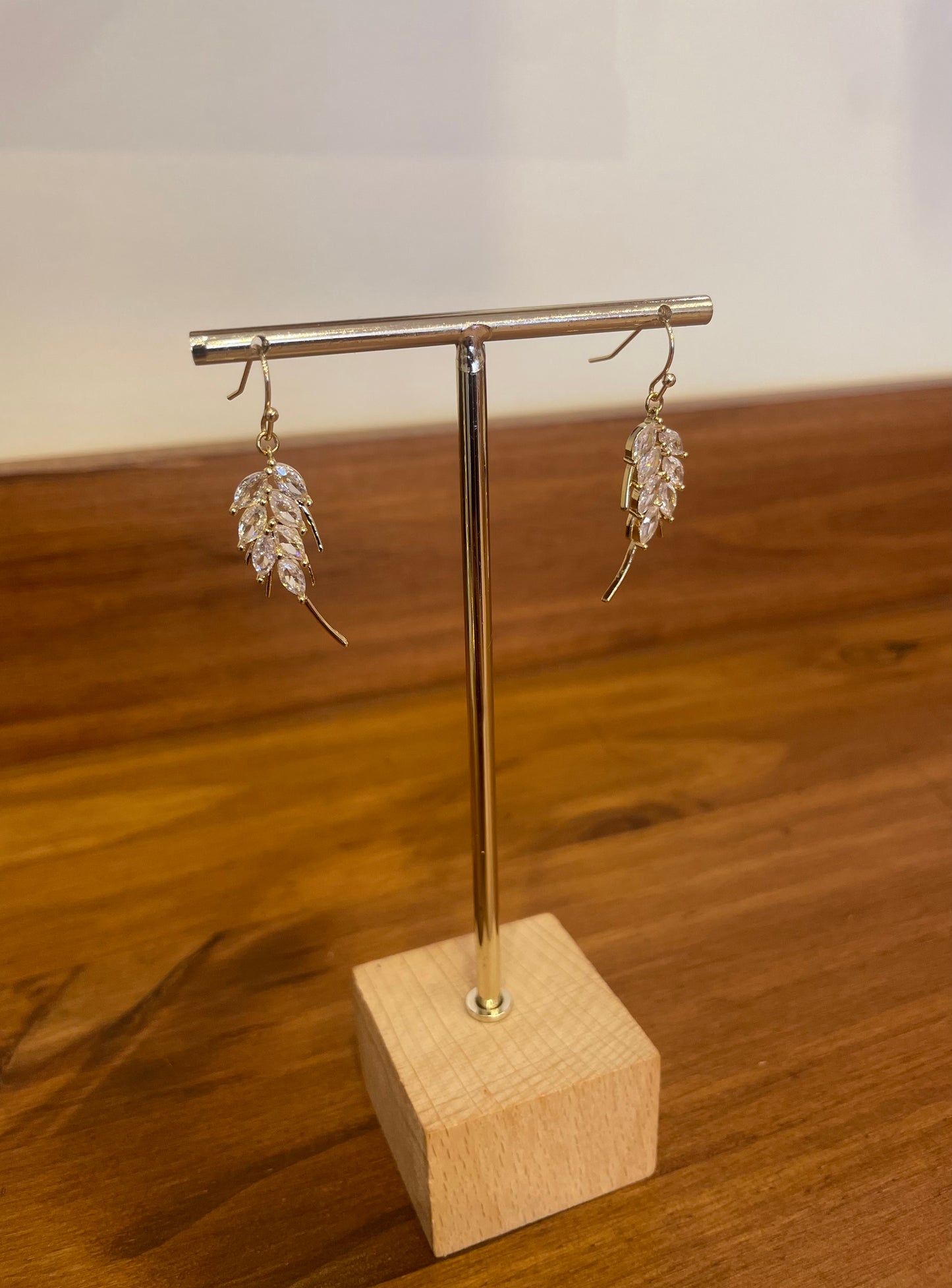 BOUCLE D’OREILLE BLE