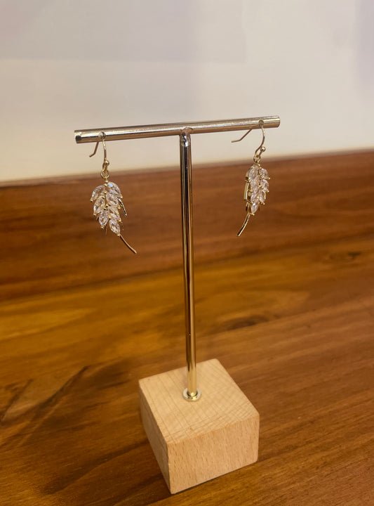 BOUCLE D’OREILLE BLE