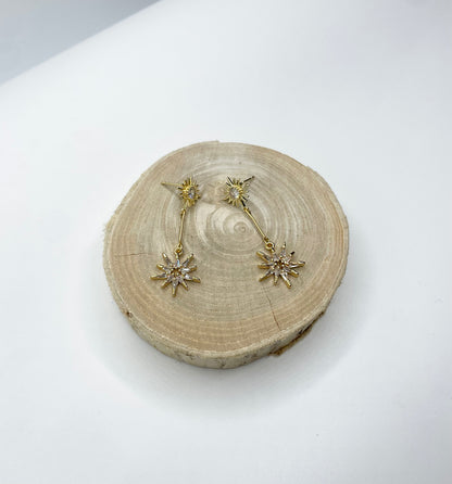 BOUCLE D’OREILLE ÉTOILÉE