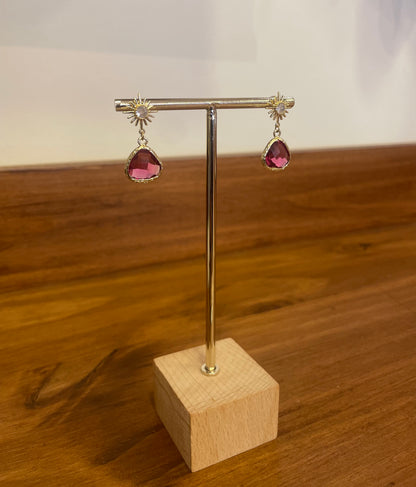 BOUCLE D’OREILLE CRISTAL