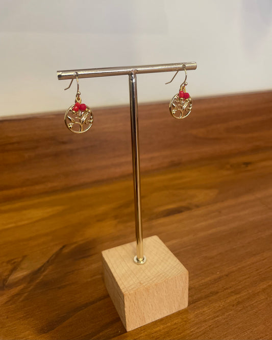 BOUCLE D’OREILLE ARBRE