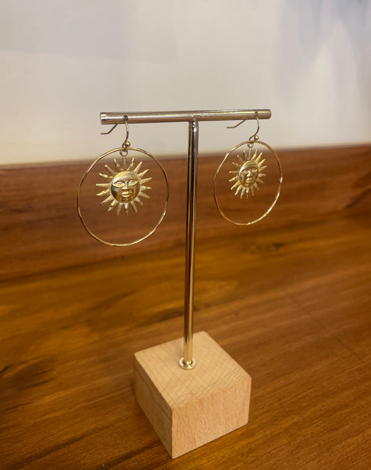 BOUCLE D’OREILLE SOLEIL
