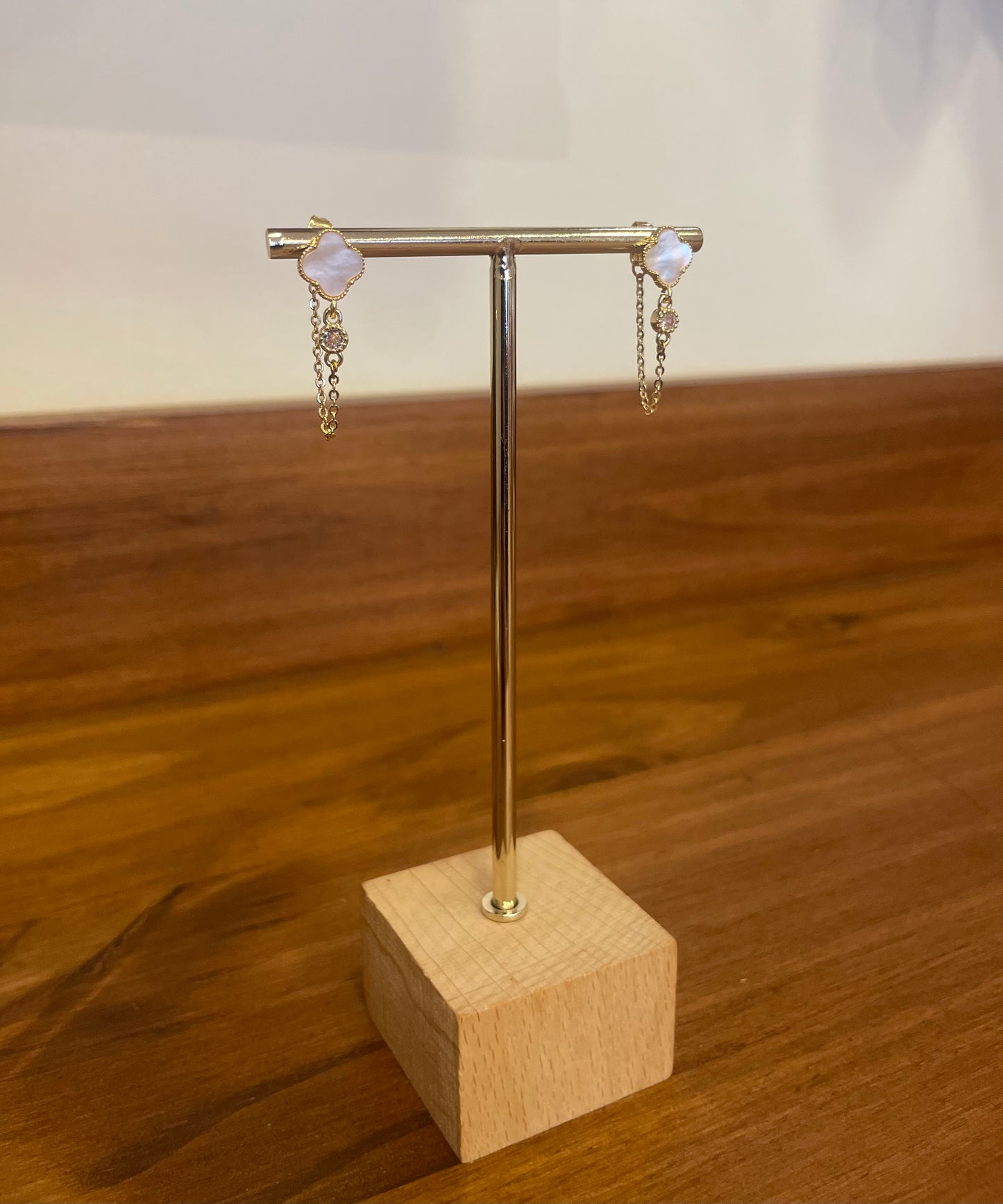 BOUCLE D’OREILLE TREFLE