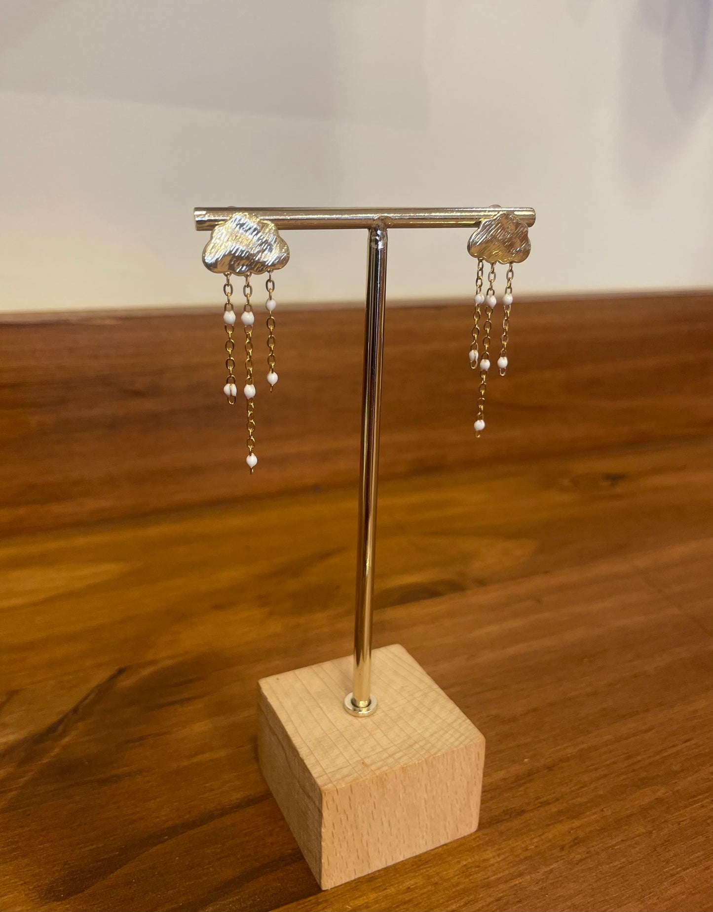 BOUCLE D’OREILLE PLUIE