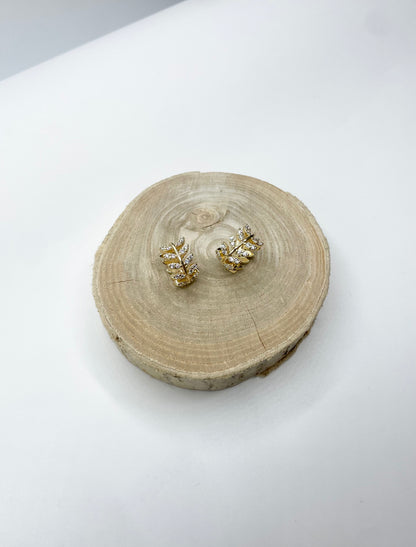 BOUCLE D’OREILLE FEUILLES